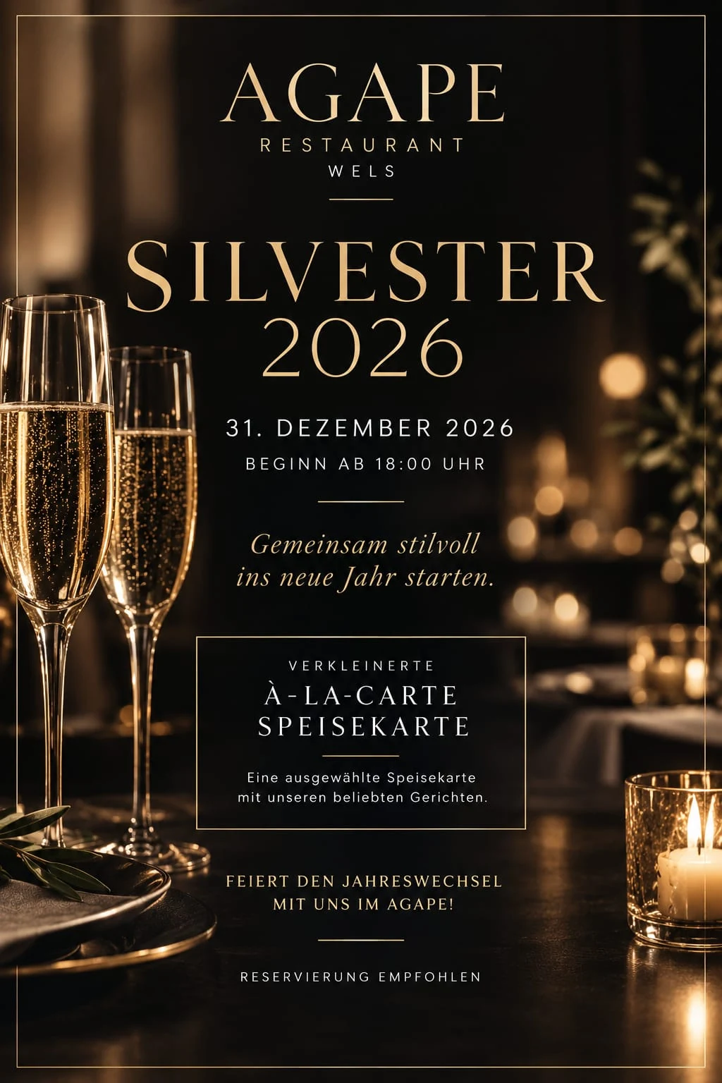 Plakat Silvester 2026